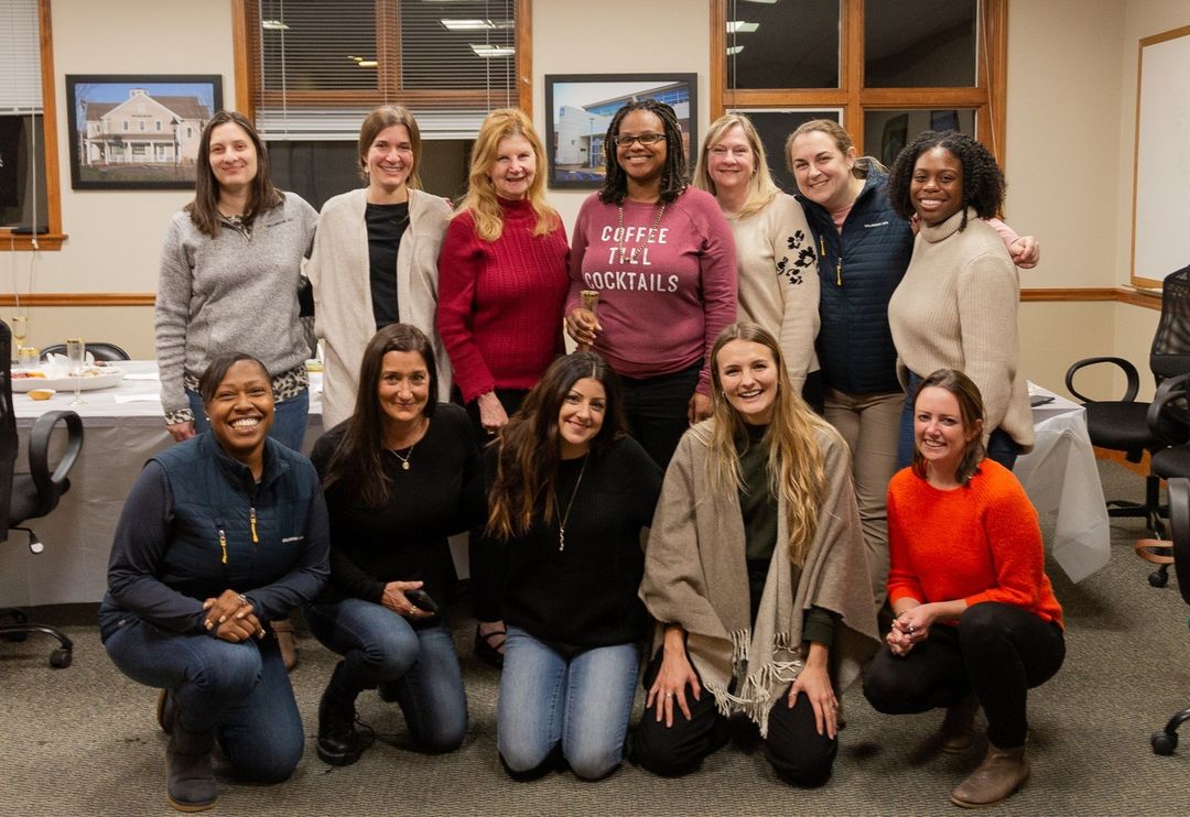 Some of the #DellbrookJKS ladies got together to watch our very own Tatianna Auguste present to NAWIC Boston on Insite Software. We enjoyed learning about the technology while snacking and sipping. ud83eudd42 Thank you, Tatianna, for a great presentation!