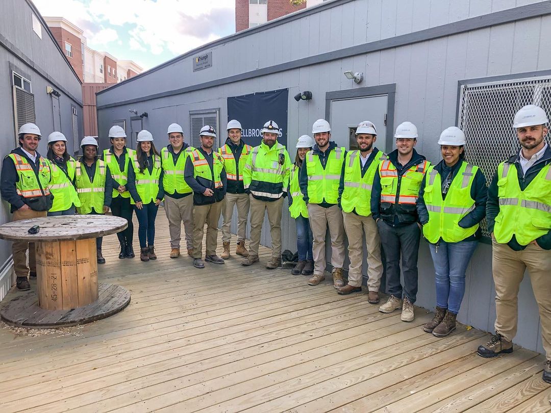 The #DellbrookJKS team members in our Construction Immersion Program (CIP) recently gathered at our 55 Wheeler project for a QAQC Training and Site Visit on our In-Wall Inspection SOP. ud83dudc77u200du2640ufe0f Our CIP Program invites recent college graduates on a two-year rotation to explore all areas of construction management! Hands-on learning with our dedicated professionals is just one neat aspect of this program.nnSo of course, weu2019re sending a special thank you to our Senior Project Manager, Brian Stathers, Senior Superintendent, Kevin Botti, and Project Engineer, Matt Montalto, who did an amazing job leading this training!
