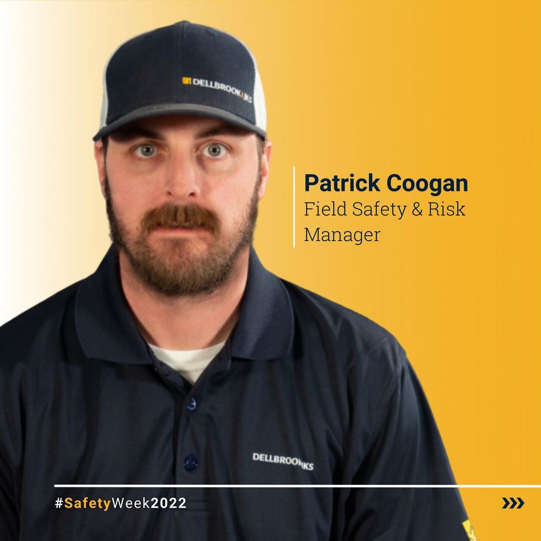 For #SafetyWeek2022 we&#039;re highlighting our Field Safety &amp; Risk Managers who work hard to make sure we&#039;re thinking #Safety365u2122 daily. ud83dudc77  Introducing Patrick Coogan! Pat has been a part of our team for two years. In his free time, you can catch Pat golfing, attending a Patriot&#039;s game, or spending time with his child and pup.nnThank you for helping us succeed Pat, we feel lucky to have you in our #DellbrookJKS family!nnTap the link in our bio to read more about Safety365u2122 in our latest article!nn#ConstructionSafetyWeek #ConstructionSafetyWeek2022 #SafetyWeek