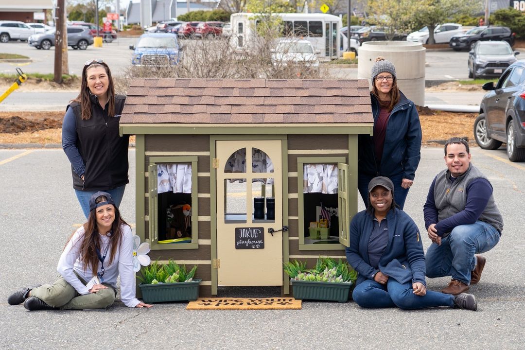 Our #DellbrookJKS Women&#039;s Collaborative (DWC) and its allies recently teamed up with @habitatmwgw to build a log cabin playhouse for a U.S. Veteran&#039;s son! We&#039;re proud to give back to this hero and hope her family has as much fun using this space as we had creating it.