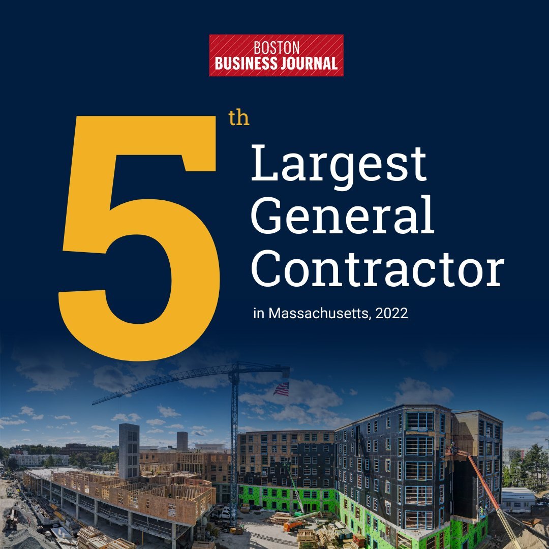 Out of the many fantastic firms included, we are proud to be on the @bostonbusinessjournal&#039;s List of Largest General Contractors in #MA for 2022! Leaping up three spots from last year, there&#039;s no doubt we couldnu2019t have accomplished this without the dedication of our team. Thank you to each of our #DellbrookJKS family members for ensuring our success! ud83eudd1d
